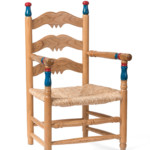 Modello di sedia sarda tradizionale rivisitata